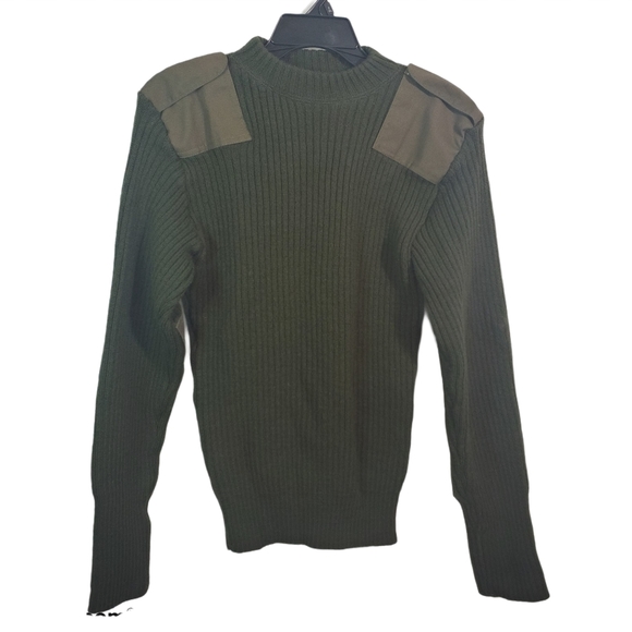 Defense Logistics Agency Wool Service Sweater - Picture 2 of 6